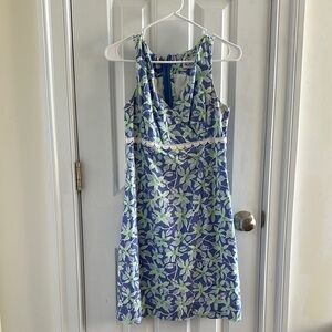 Lilly Pulitzer Floral Dress - Blue and Green